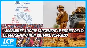 PROJET DE LOI actualisant la programmation militaire pour les années 2024 à 2030